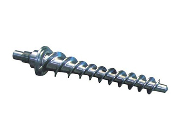 Rubber screw barrel